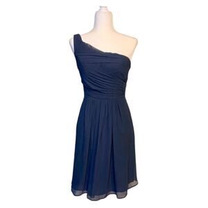 bill levkoff one shoulder dress Bill Levkoff Women's Long Formal Bridesmaid Dress One Shoulder Style 334 Size 10